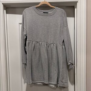 Forever 21 Gray Tunic Top